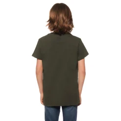 Inter T-Shirt E Polo^IM T-SHIRT RUBBER PRINT BAMBINO VERDE MILITARE