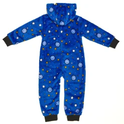 Inter Body E Tutine^IM TUTINA FELPATA NEONATO MULTI-STELLE BLU ROYAL